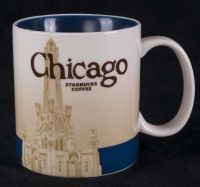 Starbucks Chicago 16oz Coffee Mug 2011